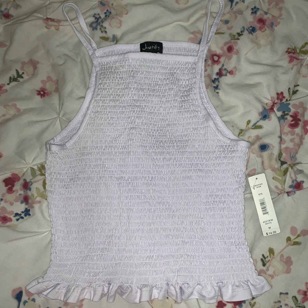 Ribbed crop top